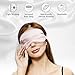 Silique Natural Silk Eye Mask, 100% Mulberry Silk Sleep Mask For Women, Sleeping Eye Mask, Champagne Eye Mask Silk, Silk Sleeping Mask Adjustable, Anti-aging Eye Mask Silk, Silk Sleep Eye Mask