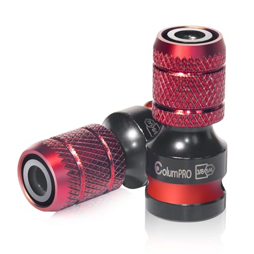 ColumPro 2Stück Impact Schlagschrauber-Adapter 1/4 Zoll Werkzeugaufnahme für 3/8 Zoll Knarre Schlagschrauber, Bit-Adapter