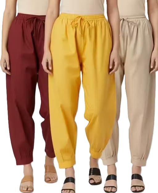 Cotton Afgani Salwar Combo Elastic Waist Stitched Women Set-picture-17