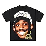 Pop Culture Vintage Graphic T-Shirt Collection | Rap Basketball Streetwear Hip-Hop Y2K | Premium Quality Heavyweight Shirt (US, Alpha, Large, Regular, Regular, Kobe/Black)