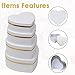 Oairse White Gift Boxes with Lids for Present Heart Shaped Flower Boxes for Arrangements Set of 4 Floral Gift Boxes for Bridesmaid, Proposal, Wedding, Birthday, Baby Showers