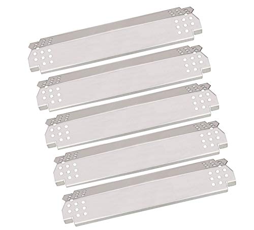 Rejekar 14.6 inches Heat Plates for Home Depot Nexgrill 5 Burner 720-0888, 720-0888N