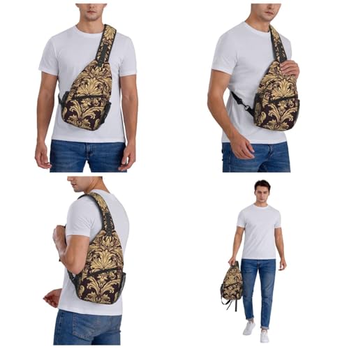 Bolso cruzado Chest Bag para hombre y mujer miniatura 6