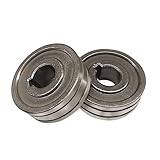 AZZUNO Mig Welder Wire Feed Drive Roller Roll, V-Groove .023'/.030'*1+.035'/.040'*1, for Gas MIG Welding, AZZUNO MIG-200F/MIG-200PRO/MIG-250F