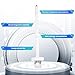 K-Type Thermocouple Block Ceramic Kiln Insulator Kiln Sensor Probe Measuring Temperature 32 to 2372 °F(0 to 1300 °C) 3.3 FT Wire Extension F/C 11G High Tool