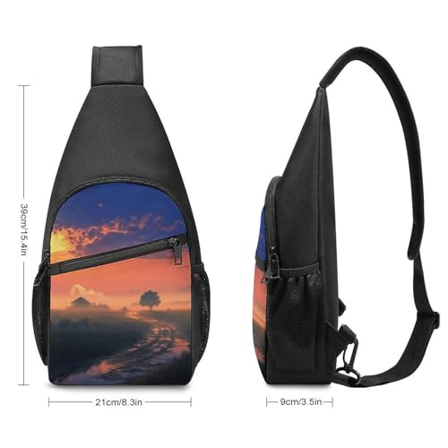 Mochila de mano urbana tipo Sling para deporte y viaje miniatura 2