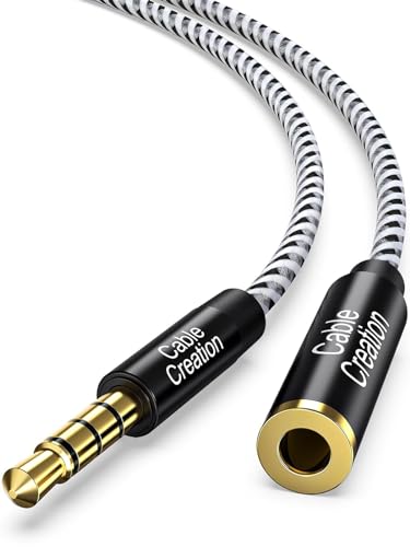 Cable extensor de auriculares 3.5mm 1.8m CableCreation miniatura 1