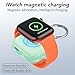HUOTO for Portable Apple Watch Charger, Mini Purse Keychain 1200mAh iWatch Charger Power Bank Wireless Battery Pack Travel Smart Watch Chargers for Apple Watch Series 11 10 9 8 7 6 5 4 3 2 SE Ultra 2