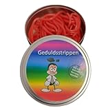 Geduldsstrippen aus der Dose, Fruchtgummi, Nervennahrung, Geschenk zur Entspannung...