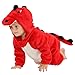 Costume Dinosauro Bambino Pagliaccetto Neonato Invernale Costume...