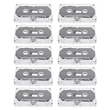 Facile à transporter : son format compact assure une portabilité , vous permettant d'enregistrer ou de réécouter vos projets où que vous soyez. cassettes vierges pour vos créations, capacité d'enregistrement de 30 minutes