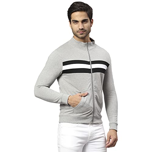 Image of HIGH Star Men's Fleece Colorblocked Hooded Sweatshirt