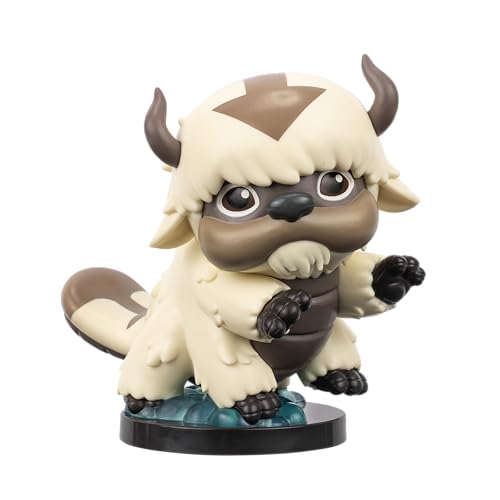 Jazwares Avatar: The Last Airbender Appa - 4-Inch Mini Figure in Kawaii Style in Dynamic Pose with Display Base