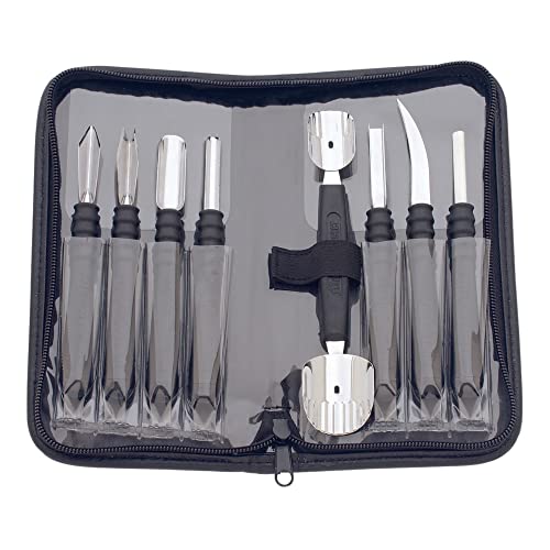 Messermeister 9-Piece Garnishing Tool Set