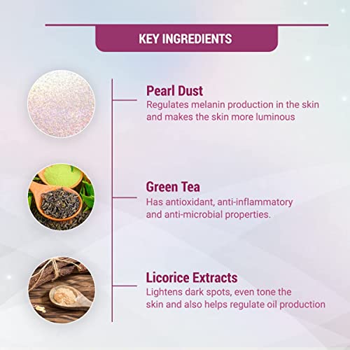 Lotus Herbals Radiant Pearl Cellular Lightening Facial Kit, 4 Easy Steps, 37g (Single Use) - Image 6