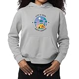 FUNKY CLUB APSRA Humor Hiking Camping Adventure Explore Mountain Trip for Camp Lovers Gray and Muticolor Hoodie