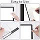 2 Stück Monitor Memo Board, 30x8 cm Memoboard für Monitor, Acryl Message Board, Computer Monitor Memoboard, Acrylic Notizhalter Monitor, Transparent Memo Board PC für Büro, Zuhause, Desktop Organizer