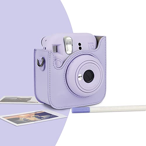 ZUIKAKU15 in 1 Mini 12 Accessories Compatible with Fujifilm Instax Mini 12 Instant Film Camera (Purple) - Image 2