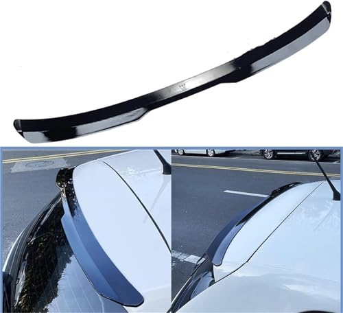 Spoiler de coffre arrière pour VW Polo avec finition noire ajustée et précise