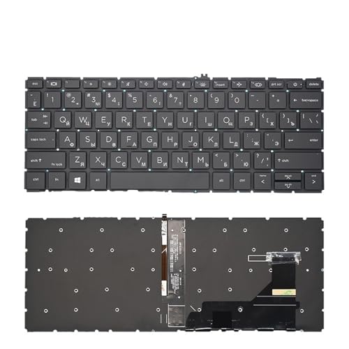 Clavier HP EliteBook 830 G7 G8 original rétroéclairé version RU