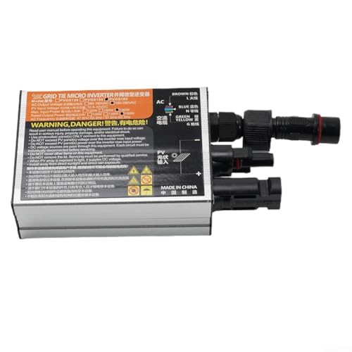 Inversor inteligente de onda sinusoidal pura de 180 W, se integra perfectamente con las redes eléctricas existentes utilizando para entrada solar