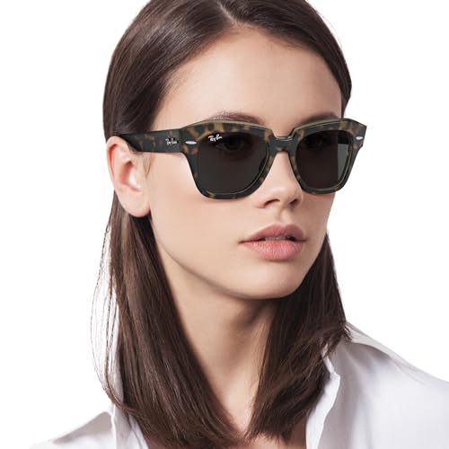 Image of Ray-Ban Unisex Rb2186 State Street Square Sunglasses