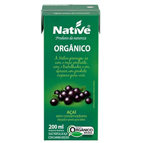 Açaí com Guaraná Orgânico Native 200ml