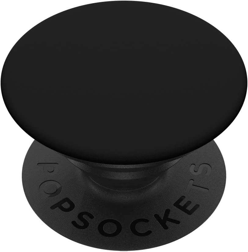 Matte Black PopSockets PopGrip: Swappable Grip for Phones & Tablets PopSockets PopGrip for MagSafe