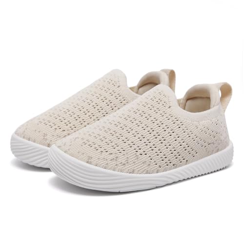 Image of MORENDL Baby Toddler Walking Socks Non-Slip Breathable Unisex Casual Sneakers
