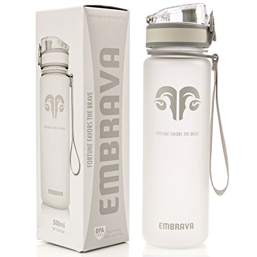 Best Sports Water Bottle - 17oz (500 ML) Small - Eco Friendly