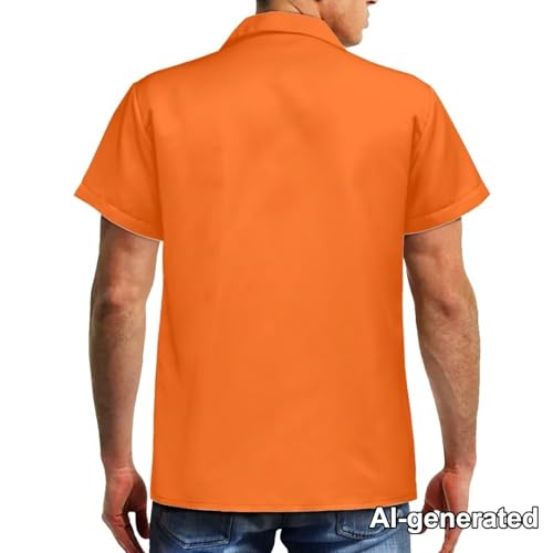 Image of Hawaii Matching Couple Outfits Husband and Wife Clothing Fashionable Mens Casual Shirts Hawaii Dress with Soft Fabric