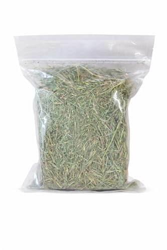 Mezcla de heno Timothy y alfalfa para pequeños animales 6 bolsas 1 lb miniatura 2
