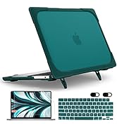 MEEgoodo Case for MacBook Air 13.6 inch Case 2022 A2681 M2 Chip, Heavy Duty Rugged Shockproof Lap...