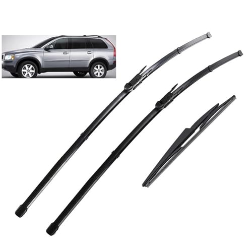 Essuie-glaces Volvo XC90 2004-2006 haute résistance pare-brise avant et arrière