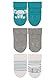 Sterntaler Baby Jungen Baby Socken Söckchen 3er-Pack Elefant Strümpfe - Socken Baby - mit Elefant Motiv, uni und Ringel - dunkeltürkis, 14