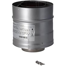 Rheem ProTech Stainless Concentric Straight 6" Pipe for Venting Tankless Gas Non-Condensing Water Heaters - RTG20270A