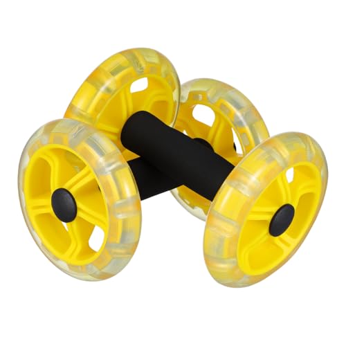 Rodillo abdominal doble de alta estabilidad y diseño portátil Abaodam