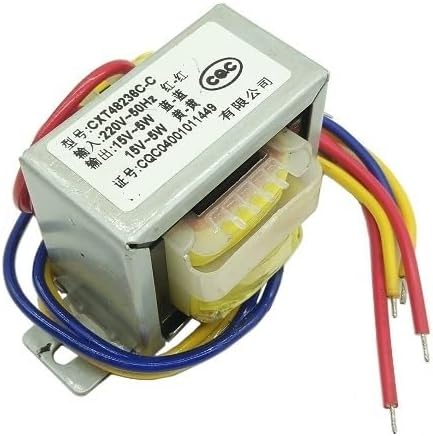 Power Transformer 10W 10VA 220V to 15V 5W 15V 5W Independent Double Winding Output AC