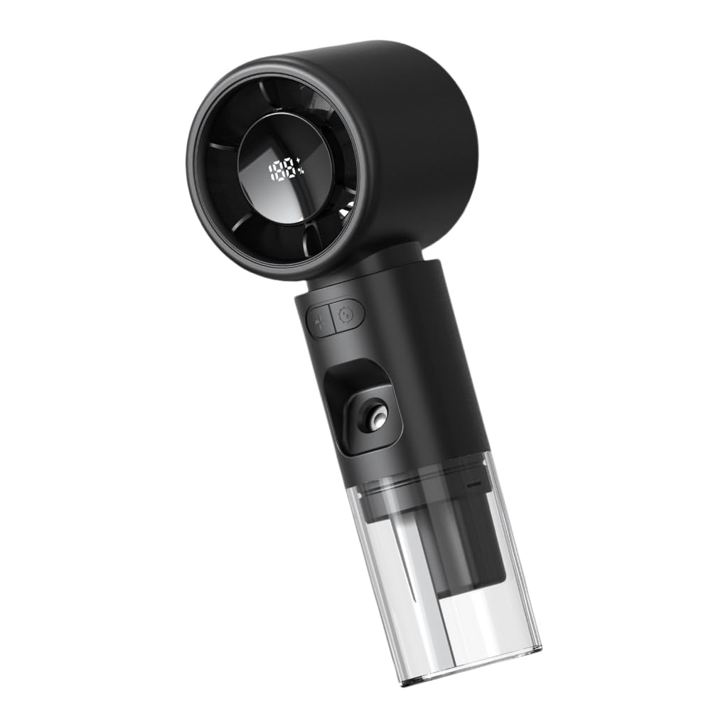 Ventilateur portable de voyage USB 2500 mAh avec écran