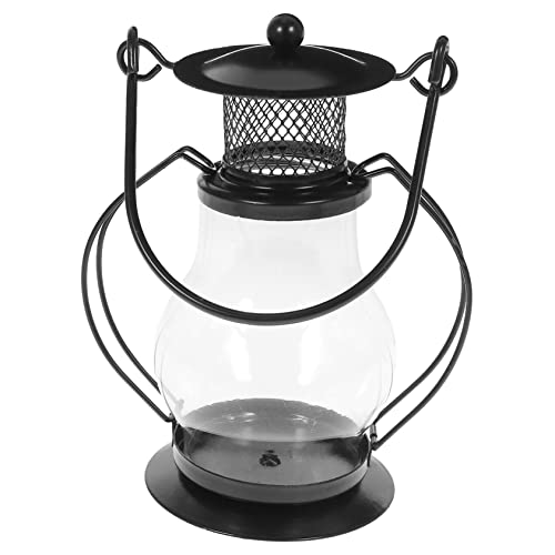 ULTECHNOVO Kerosinlampen Aus Glas Für Innenbereich Vintage-öllampe Mit Petroleumlampenbrenner Dekorative Tisch-petroleumlampe Praktisch Und Tragbar...