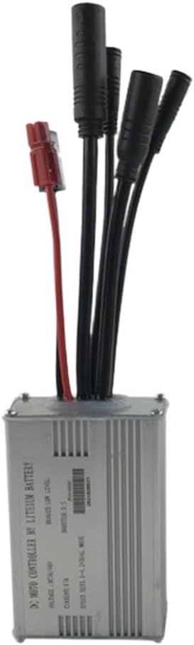 17A Waterproof Controller 36V/48V 350W Brushless for Hub Motor, Square Wave, Aluminum+Plastic, 100x63x43mm, 200g, for E-for bike Systems
