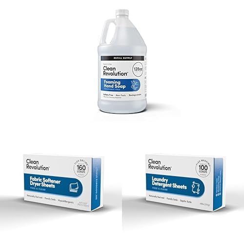 Fragrance Free Bundle of Clean Revolution Fabric Softener