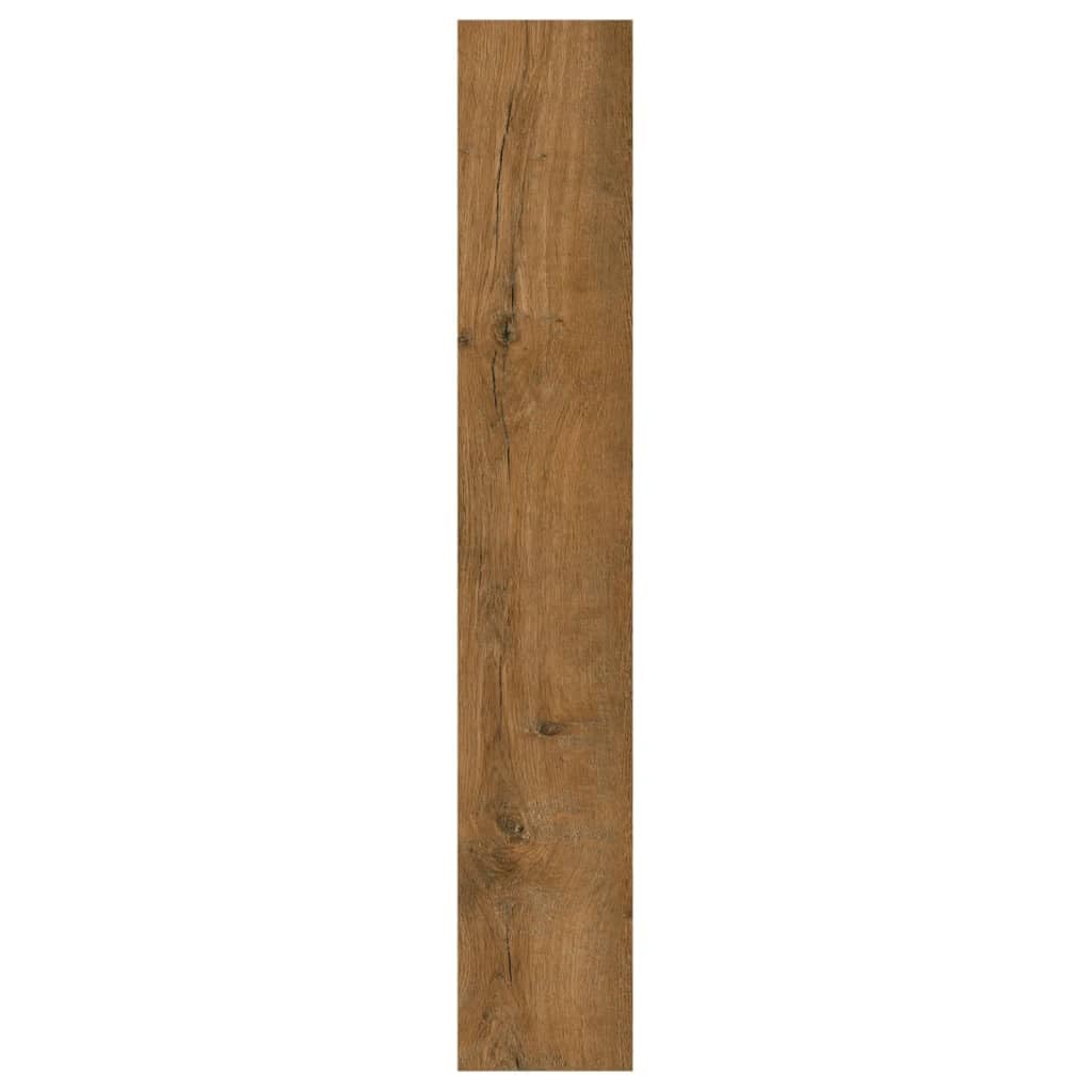 Materiały budowlane, panele ściennePanele ścienne wygląd drewna brązowy PCW 2,06 m²