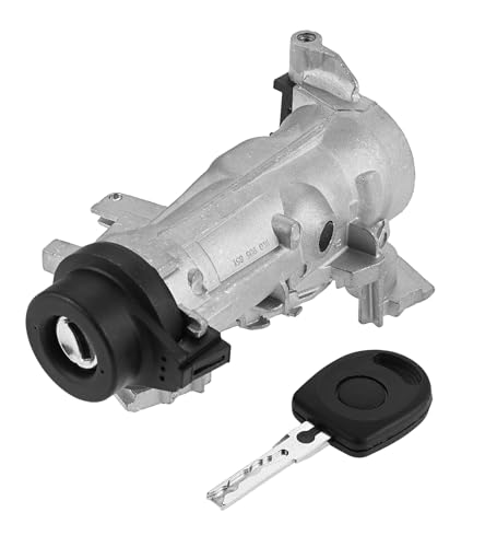 SURIEEN 1K0905851B Ignition Starter Switch with Key, Ignition Lock Cylinder,Engine Start-up Kit Replacement for VW Jetta Golf Touran Tiguan Seat Altea Leon
