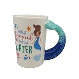 Meerjungfrau Keramik Becher 5 Auswahl Cartoon Ocean Kingdom Kaffeetasse