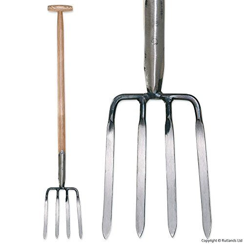 Border Digging & Potato Garden Fork - 700mm Ash Handle