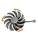LINGFE 8. 8mm. Kompatybilny GIGABYTE GTX 1070 AORUS GTX 1070 RX 570 580 RX570 RX580 Wentylator PLD09210S12HH T129215SU. Chłodnica wentylatora karty wideo joyous (Blade Color : A 1PCS)