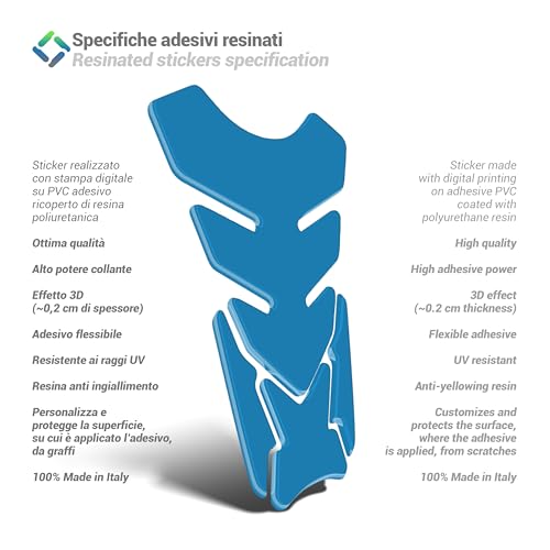 Tankpad Harz 3D kompatibel mit Yamaha MT-09 2014-2017 GP-084(NWS) (Violett)