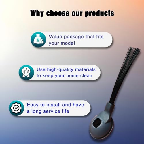Image of Pymin 12Pcs Side Brush for Shark AI AV2501S,AV2501AE Robotic Vacuum Cleaner | Edge Sweeping Brushes for AV2630WA RV2502AE, RV2520AOUS, AV2510AOUS, av2510axus, RV2610WA, RV2610WD, RV2620WD Accessories