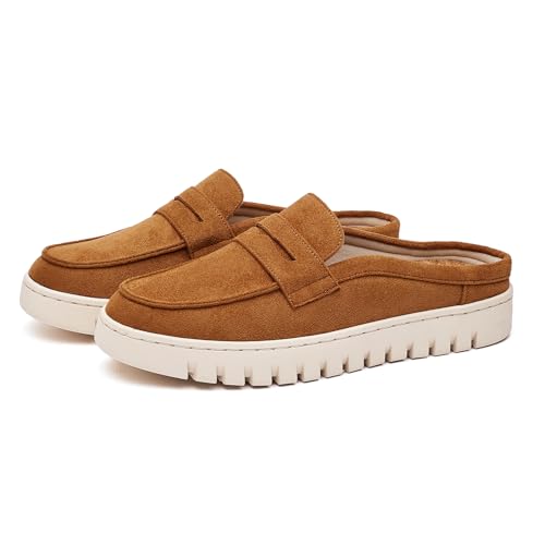Image of Cvistpieo Womens Comfortable Slip On Loafers Indoor Outdoor Business Casual Mules Shoes for Women
